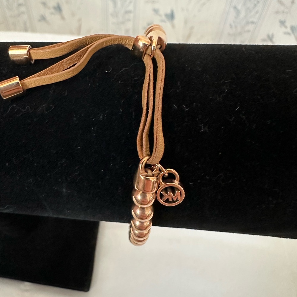 Michael Kors Gold Bangle Bracelet - Picture 4 of 12